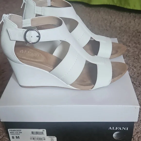 Macys Alfani Wedge Sandals - Picture 2 of 5